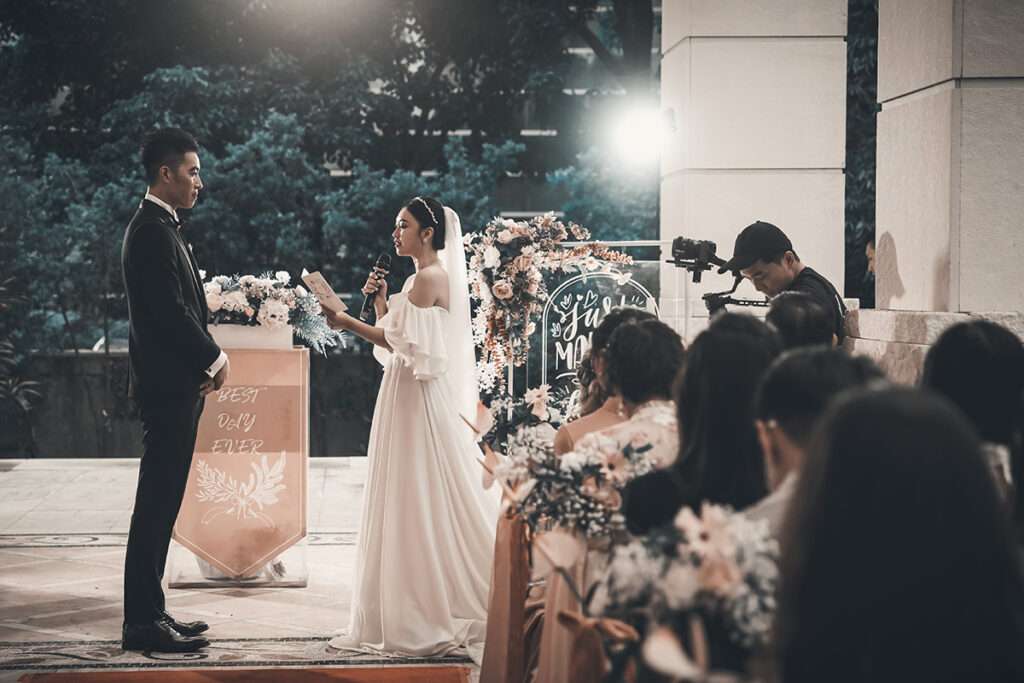 戶外證婚誓詞與婚禮攝影流程紀錄｜艾妃拉影像